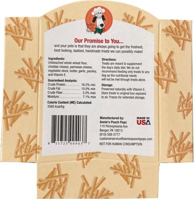Show full view: Annie's Pooch Pops Doggie Fries Dog Treats, 4.7-oz bag slide 3 of 10