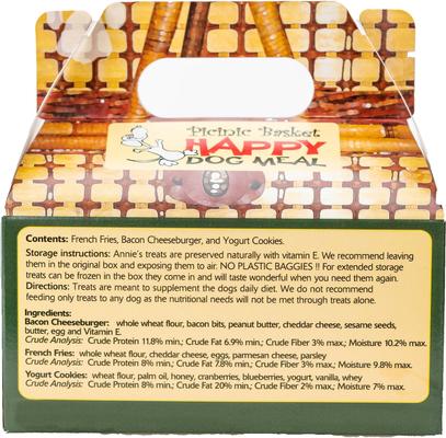 Show full view: Annie's Pooch Pops Happy Picnic Basket Dog Treats, 5.8-oz box slide 3 of 9