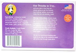 Annie's Pooch Pops Mini Chicken Wraps Dog Treats, 6 count slide 2 of 8