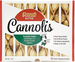 Annie's Pooch Pops Peanut Butter Cannolis Dog Treats, 12 count