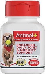 Antinol Plus Softgel Joint Supplement for Dogs, 60 count