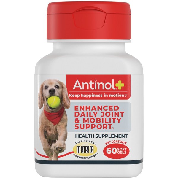Antinol Plus Softgel Joint Supplement for Dogs