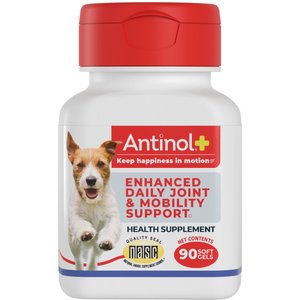 Antinol Plus Softgel Joint Supplement for Dogs, 90 count