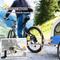 Show in main carousel: Aosom 2-In-1 Dog Bike Trailer & Stroller, Blue slide 7 of 10