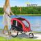 Show in main carousel: Aosom 2-In-1 Dog Bike Trailer & Stroller, Red slide 9 of 11