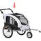 Show in main carousel: Aosom 2-In-1 Dog Bike Trailer & Stroller, White slide 1 of 10