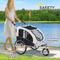 Show in main carousel: Aosom 2-In-1 Dog Bike Trailer & Stroller, White slide 8 of 10