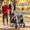 Show in main carousel: Aosom 2-in-1 Small Dog Bike Trailer & Stroller, Grey slide 8 of 9