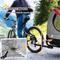 Show in main carousel: Aosom 2-in-1 Small Dog Bike Trailer & Stroller, Red slide 8 of 10