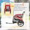 Show in main carousel: Aosom 2-in-1 Small Dog Bike Trailer & Stroller, Red slide 4 of 10