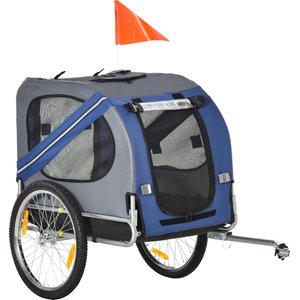 Aosom Dog Bike Trailer, Blue