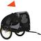 Show in main carousel: Aosom Medium Dog Bike Trailer, Black slide 1 of 10