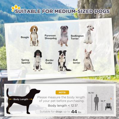 Show full view: Aosom Medium Dog Bike Trailer, Black slide 4 of 10