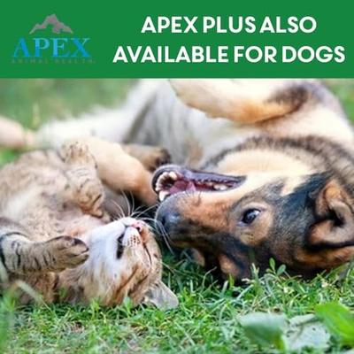 Show full view: Apex Plus Topical Flea & Tick Treatment for Cats, >1.5 lbs, 3 doses slide 8 of 8