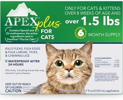 flea and tick medicine for cats with sensitive skin