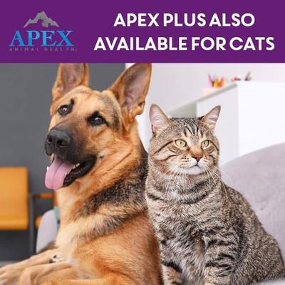 Show full view: Apex Plus Topical Flea & Tick Treatment for Dogs, 45-88 lbs, 3 doses slide 8 of 8