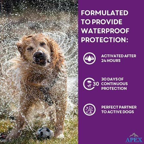 Apex Plus Topical Flea & Tick Treatment for Dogs, 45-88 lbs, 6 doses