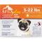 Show in main carousel: Apex Plus Topical Flea & Tick Treatment for Dogs, 5-22 lbs, 6 doses slide 1 of 8
