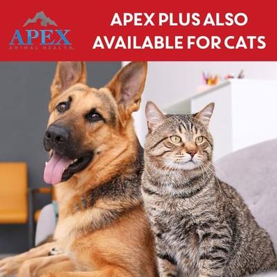 Show full view: Apex Plus Topical Flea & Tick Treatment for Dogs, 89-132 lbs, 3 doses slide 8 of 8
