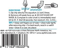 API 5 in 1 Freshwater & Saltwater Aquarium Test Strips, 100 count slide 2 of 7