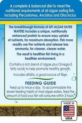 Show full view: API Algae Eater Wafers Fish Food, 3.7-oz bottle slide 2 of 9