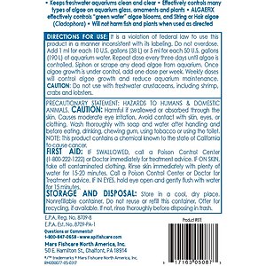 API Algaefix Algae Control Aquarium Solution, 16-fl oz bottle