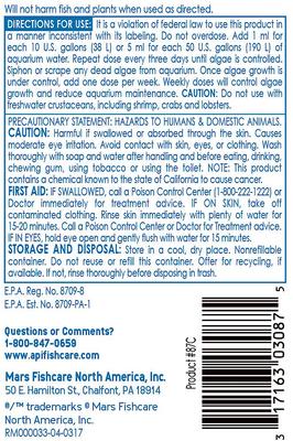 Show full view: API Algaefix Algae Control Aquarium Solution, 4-fl oz bottle slide 2 of 9