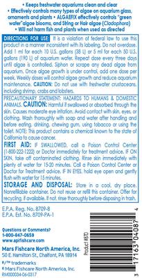 Show full view: API Algaefix Algae Control Aquarium Solution, 8-fl oz bottle slide 2 of 9