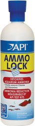 API Ammo-Lock Freshwater & Saltwater Aquarium Ammonia Detoxifier, 16-oz bottle