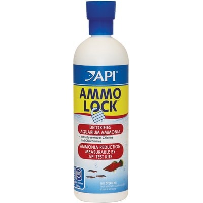 API API Ammo-Lock Ammonia Detoxifier Aquarium Water Conditioner, 16-oz