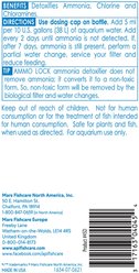 API Ammo-Lock Freshwater & Saltwater Aquarium Ammonia Detoxifier, 8-oz bottle slide 2 of 7