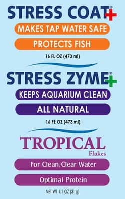 Show full view: API Aquarium Water Conditioner & Tropical Fish Food Kit slide 5 of 7