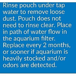 API Bio-Chem Zorb Filter Media Pouch for Crystal Clear Aquarium Water, Size 6, 18 count