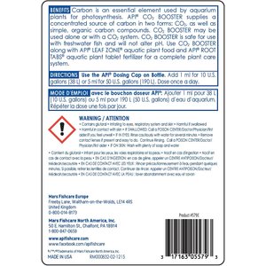 API CO2 Booster Freshwater Aquarium Plant Care Treatment, 16-oz bottle