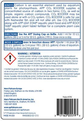 Show full view: API CO2 Booster Freshwater Aquarium Plant Care Treatment, 16-oz bottle slide 2 of 6