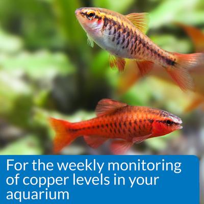 Show full view: API Copper Cu+ Freshwater & Saltwater Aquarium Test Kit, 90 count slide 5 of 9