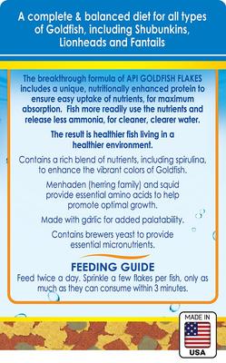 Show full view: API Flakes Goldfish Fish Food, 5.7-oz bottle slide 2 of 9