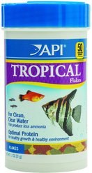 API Flakes Tropical Fish Food, 1.1-oz bottle