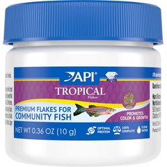 API Flakes Tropical Fish Food, .36-oz bottle