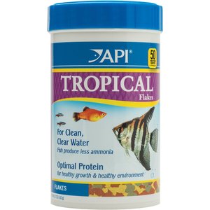 API Flakes Tropical Fish Food, 5.7-oz bottle