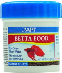 API Floating Pellet Betta Fish Food, .78-oz bottle