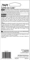 API LIQUID SUPER ICK CURE Freshwater & Saltwater Fish Medication, 1.25-oz bottle slide 2 of 8