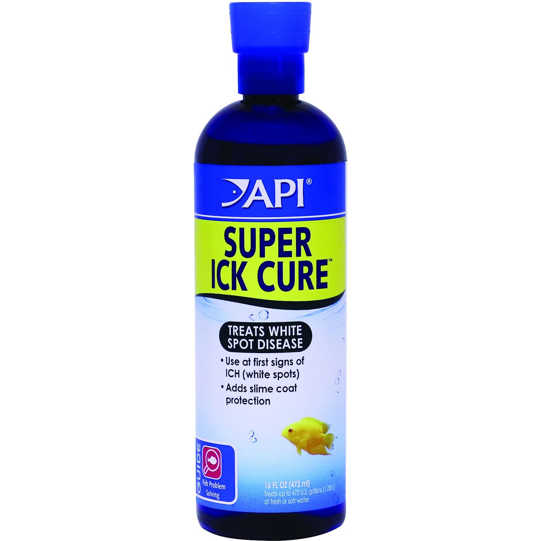 API LIQUID SUPER ICK CURE Freshwater & Saltwater Fish Medication, 16-oz bottle