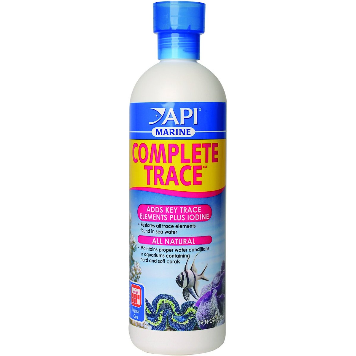 API Marine Complete Trace Aquarium Water Conditioner, 16-oz bottle