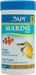 API Marine Optimal Protein Flakes Fish Food, 2.1-oz bottle