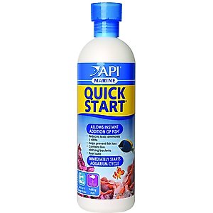 API Marine Quick Start Aquarium Water Conditioner, 16-fl oz bottle