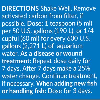 Show full view: API Melafix Freshwater Fish Bacterial Infection Remedy, 64-fl oz bottle slide 5 of 10