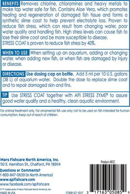 Show full view: API Melafix Freshwater Fish Infection Remedy + Stress Coat Aquarium Water Conditioner slide 6 of 7