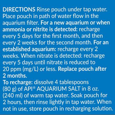 Show full view: API Nitra-Zorb Aquarium Canister Filter Filtration Pouch, Size 6 slide 7 of 9
