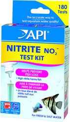 API Nitrite NO2 Fresh & Salt Water Aquarium Test Kit, 180 count